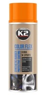 K2 GUMA SPREJ COLOR FLEX ORANŽOVÁ 400ML