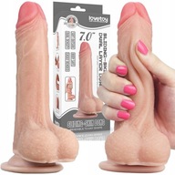 super REALISTICKÝ PENIS dvojité dildo CYBERSKIN