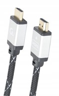 HDMI KÁBEL 5m HDMI M/M nylonový oplet