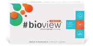 Dvojtýždňové šošovky #bioview 6 ks + zdarma