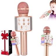 SET BEZDRÔTOVÉHO KARAOKE MIKROFÓNU BLUETOOTH REPRODUKTORY IDEÁLNY ZA DARČEK