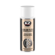 K2 COLOR FLEX SPREJ NA GUM 400ML BIELY