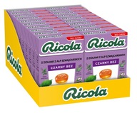 20 x Ricola Bylinné cukríky ČIERNA BAZA 27,5g