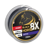 Jaxon Black Horse 8X sumcový vrkoč 0,65 mm 200 m 130 kg