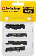 BRZDOVÉ DESTIČKY NA BICYKLE SWISSSTOP FLASH PRO BLACK PRINCE CARBON OBLOŽENIE