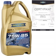 RAVENOL MTF-1 75W85 4L - PREVODOVÝ OLEJ