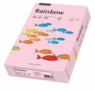 Fotokopírovací papier Rainbow A4 160g svetloružový R54 Papy