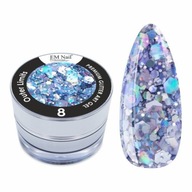 Premium Glitter Art Gel Vonkajšie limity 8