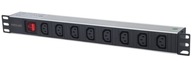 POWER STRIP RACK 1U 110-250V/16A 8X C13 2M