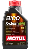 SYNTETICKÝ OLEJ MOTUL 8100 X-CLEAN EFE C2/C3 5W30 1L