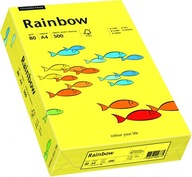 Papier do tlačiarne Rainbow A4 80g R14 slnečno žltý