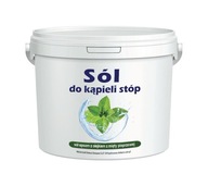 Soľ na nohy s mätovým olejom 2,8 kg Vitafarm