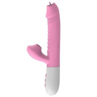 FOX SHOW Bunny Vibrator -Silikónový ružový