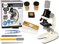 Edukačná sada Detský mikroskop Biela