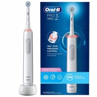 ZUBNÁ KEFKA ORAL-B PRO 3 3000 SENSITIVE CLEAN BIELA