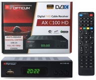 Digitálna káblová televízia Opticum DVBC MPEG4 HD dekodér