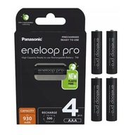 Batérie Panasonic AAA Eneloop PRO 4 ks.