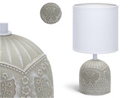 Dekoratívna nočná lampa na nočný stolík do spálne
