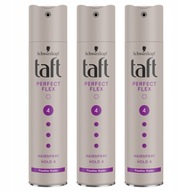 Taft Perfect Flex silný lak na vlasy 3x250ml