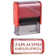 Pečiatka PLATOBNÁ PLATOBNOU KARTOU 38x14mm Trodat Impressum 8911