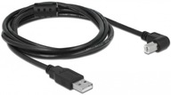 2m USB AM-BM ANGLED kábel tlačiarne vľavo vpravo