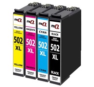 4x 502 XL ATRAMENT PRE EPSON WORKFORCE WF-2860 WF-2865