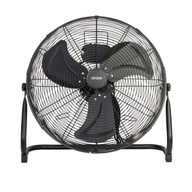 VOLTENO 65W VÝKONNÝ ČIERNY VENTILÁTOR OKRUHOVÝ