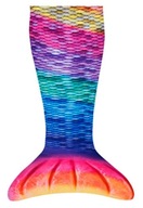 Mermaid Tail Warm Deka Morská panna Rainbow Fleece deka pre deti Kuaki