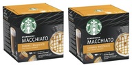 2x 102g STARBUCKS Karamelové macchiato Dolce Gusto