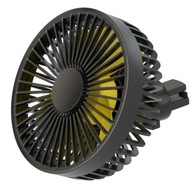 Ventilátor do auta s USB klipom Tichý 360° držiak vetrania