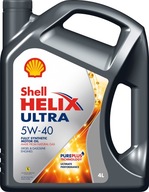 Syntetický motorový olej Shell Helix Ultra 4l