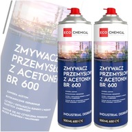 UNIVERZÁLNE ODMASTNENIE S ACETONOM ECOCHEMICAL BR600 SADA 2 kusov