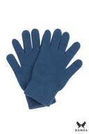 GLOVES*01 dámska vlnená zimná tyrkysová farba