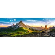 PUZZLE 1000 PANORAMA POHĽAD NA DOLOMITY 12+ NÁVOD