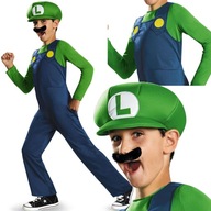 KARNEVALOVÝ KOSTÝM MARIO PRE CHLAPECKA LUIGI 110-122 DISKUSNÝ KOSTÝM