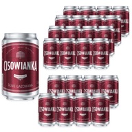 Cisowianka Silne sýtená voda 330 ml - 24 kusov