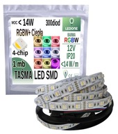 PREMIUM RGBW + WW LED PÁS 4v1 5050 IP20 300d 1m