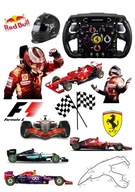 Tlačová sada fondánu Formula 1 F1