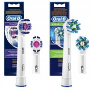 ORIGINÁL ORAL-B 3D BIELY KRÍŽOVÝ TIP