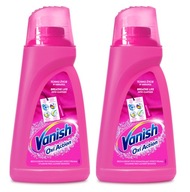 VANISH Oxi Action Pink Tekutý odstraňovač škvŕn 2x1L