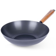 Oceľový ASIAN WOK, hlboká panvica, 28 cm