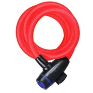 Kábel s OXFORD Cable Lock RED 1,8 m