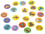 Nálepky MelissaandDoug 300 ks. Dinosaur Set Pečiatka doplnok