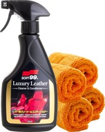 SOFT99 Luxury Leather Detailer pre kožu z mikrovlákna