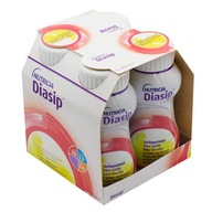 DIASIP liquid s vanilkovou príchuťou 4 x 200 ml