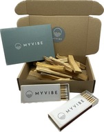 MYVIBE Palo Santo 100g + ozdobné zápalky x 2