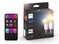 Žiarovka Philips Hue White Ambiance E27 (2 ks)