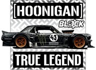 NÁLEPKA HOONIGAN Ken Block True Legend 115x85