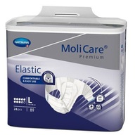 Plienkové nohavičky MoliCare Premium Elastic 9K Velcro L