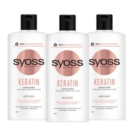 Syoss Keratín kondicionér na lámavé vlasy 3x 440ml